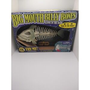 Big Mouth Billy Bones Glow in the Dark Halloween Bass Decoration Read